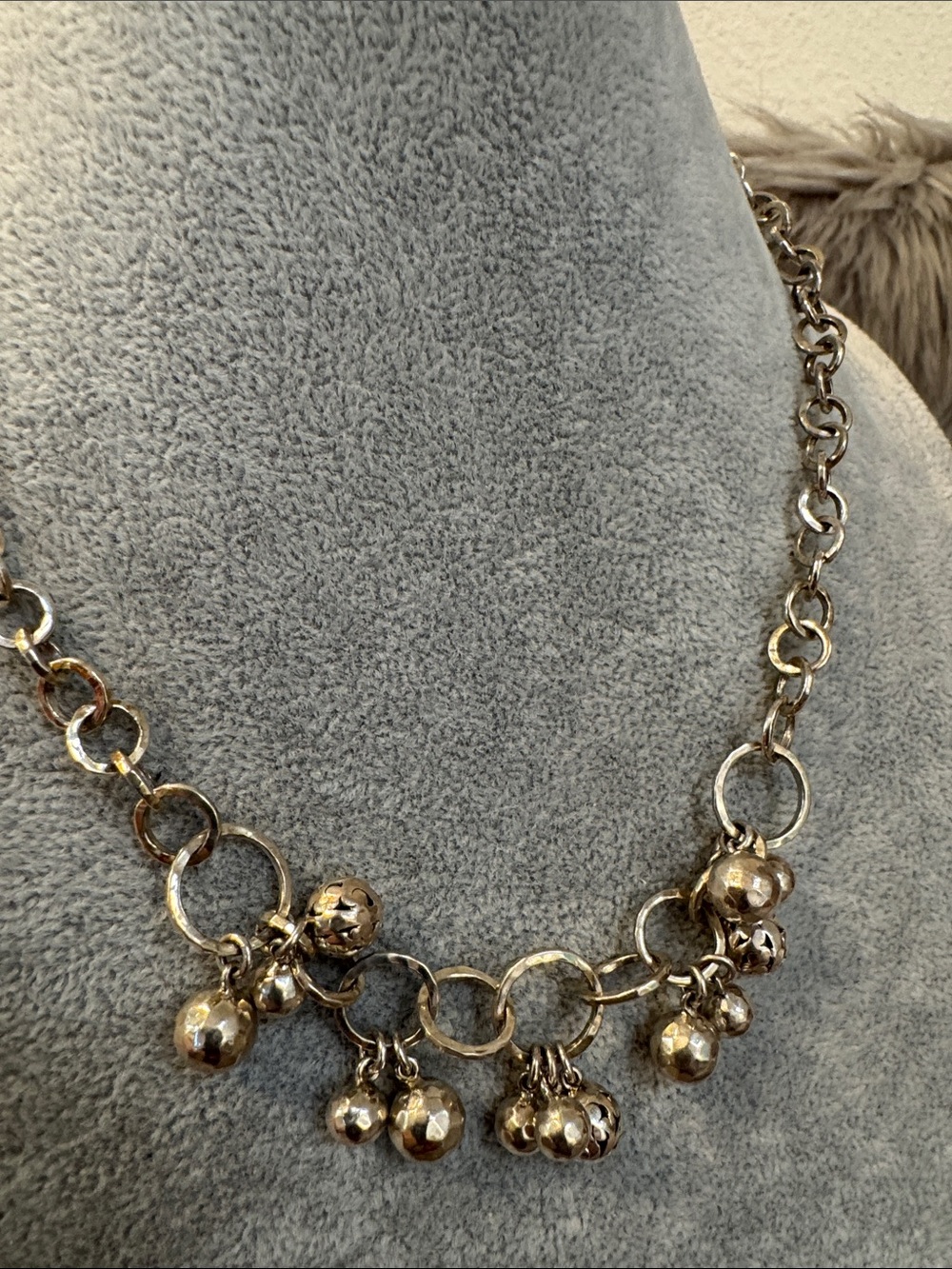 Lois Hill Siver Dangle Charm Necklace - Women Jewelry